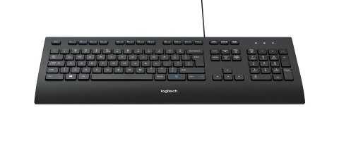 Klawiatura Logitech 920-005217 (USB 2.0; kolor czarny)