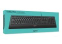 Klawiatura Logitech 920-005217 (USB 2.0; kolor czarny)