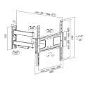 LogiLink Uchwyt ścienny LCD/LED VESA, 32-55', max. 50kg