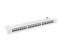 Lanberg Patchpanel 24 port 1U KAT7 EK. PPS7-1024-S Szary