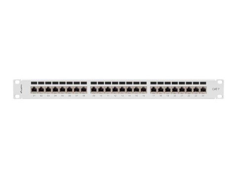 Lanberg Patchpanel 24 port 1U KAT7 EK. PPS7-1024-S Szary