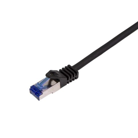 Patchcord LogiLink C6A093S Cat.6A S/FTP Ultraflex 10m czarny