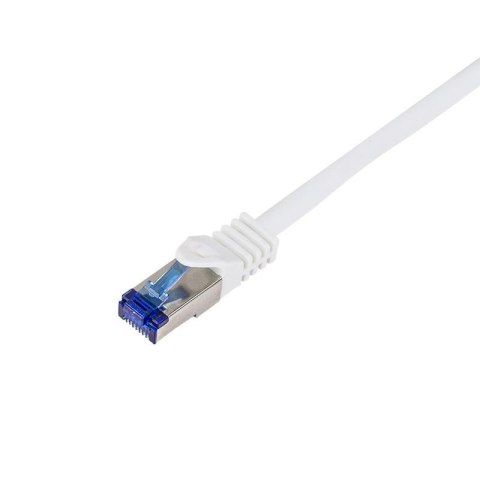 Patchcord LogiLink C6A101S Cat.6A S/FTP Ultraflex 15m biały