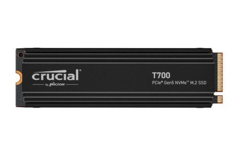 Crucial Dysk SSD T700 1TB M.2 NVMe 2280 PCIe 5.0 11700/9500 Radiator