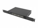 Lanberg Switch 24x1GB POE+ 2xGB 2x rack 19'' gigabit ethernet 250W