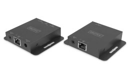 Przedłużacz/Extender DIGITUS HDMI 4K30Hz 70m po skrętce HDCP 1.4 EDID IR PoC (Power over Cable) (zestaw)