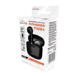 Media-Tech Słuchawki douszne bezprzewodowe R-PhonesTWS USB-C Czarne