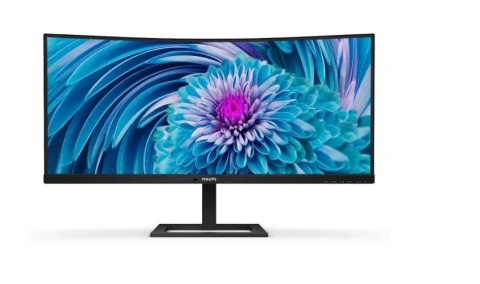 Philips Monitor 346E2CUAE 34 cale VA Curved HDMI DP USB-C HAS Głośniki