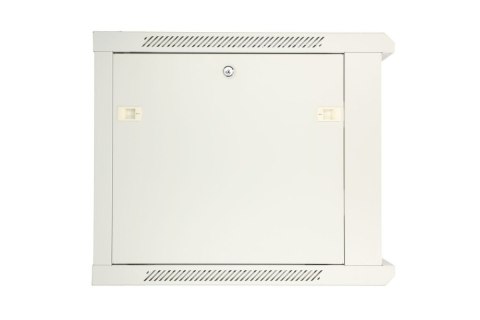 Extralink Szafka wisząca rack 12U 600x450 szara metalowe drzwi