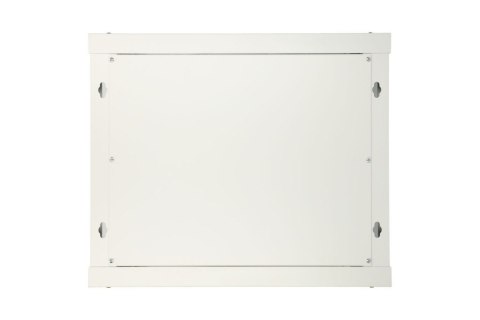 Extralink Szafka wisząca rack 12U 600x450 szara metalowe drzwi