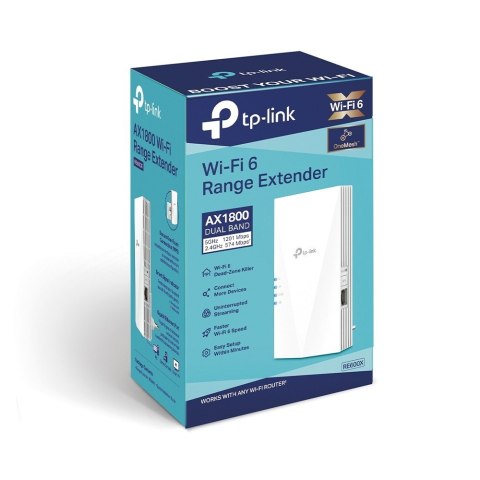 TP-LINK Wzmacniacz sygnału Repeater Wifi RE600X AX1800