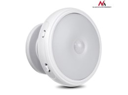 Lampa LED z sensorem ruchu Maclean MCE223 magnes, tylne podświetlenie 3xAAA tryby świecenia: ciągły, czujnik pir