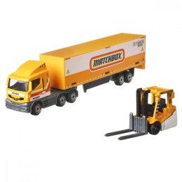 Mattel Pojazd transportowy + autko Matchbox Convoys