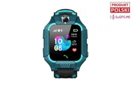 Smartwatch dla dzieci GoGPS K24 (turkusowy)