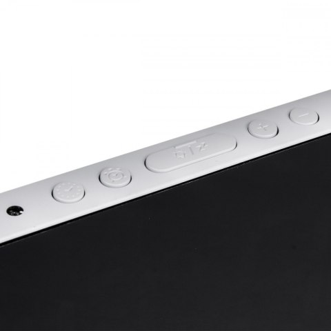 GreenBlue Zegar z alarmem i funkcją termometru GB383 Biały