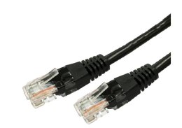 TB Kabel Patchcord miedziany kat.5e RJ45 UTP 0,5m. czarny - paczka 10 sztuk