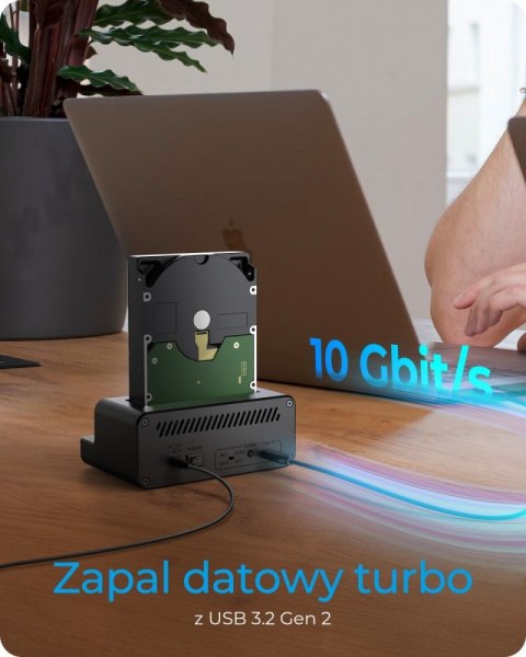 IcyBox Stacja dokująca i klonująca IB-2914MSCL-C31 2,5 i 3,5 cala na M.2 NVMe