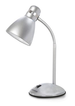 Lampka biurkowa Esperanza E27 ALKES ELD113S srebrna
