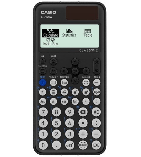 CASIO KALKULATOR FX-85CW BOX TECHNICZNO NAUKOWY. Kalkulator zalecany dla uczniów szkół średnich i studentów, do pracy w biurze. 