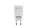 Natec Ładowarka sieciowa Ribera GAN 1X USB-A + 1X USB-C 30W Biała