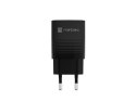 Natec Ładowarka sieciowa Ribera GAN 1X USB-A + 1X USB-C 30W Czarna