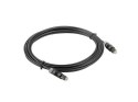 Kabel Lanberg CA-TOSL-10CC-0010-BK (Toslink M - Toslink M; 1m; kolor czarny)