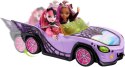 Mattel Auto Monster High Fioletowy kabriolet z pajęczą siecią