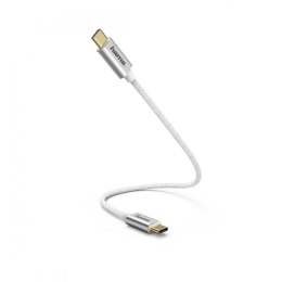 Hama Kabel ładujący USB -C 0,2m Biały
