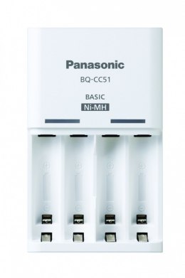 Panasonic Eneloop ładowarka Basic BQCC51 + AA 4 sztuki