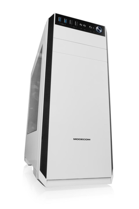 Obudowa MODECOM Oberon Pro AT-OBERON-PR-20-000000-0002 (ATX, ITX, Micro ATX; kolor biały)