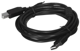 Kabel GEMBIRD CCF-USB2-AMBM-10 (USB 2.0 typu A M - USB 2.0 typu B M; 3m; kolor czarny)