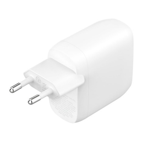 Belkin Ładowarka podwójna 30W USB-C, Power Delivery 60W biała