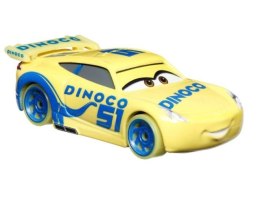 Mattel Pojazd świecący w ciemności Cars Glow Racers, Dinoco