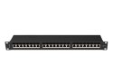 Lanberg Patchpanel 24 port 1U KAT6A EK. PPSA-1024-B Czarny