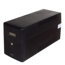 Zasilacz awaryjny UPS DIGITUS Line-Interactive LCD 2000VA/1200W 2x12V/9Ah AVR 4xSCHUKO USB RS232 RJ45