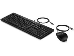 HP Inc. Zestaw 225 Przewodowa mysz i klawiatura Combo 286J4AA