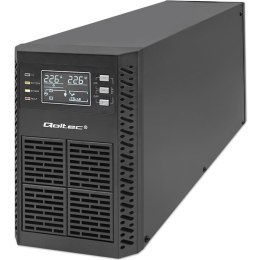 Qoltec Zasilacz awaryjny UPS 2kVA | 2000W | Power Factor 1.0 | LCD | EPO| USB | On-line