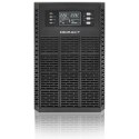 Qoltec Zasilacz awaryjny UPS 3kVA | 3000W | Power Factor 1.0 | LCD | EPO| USB | On-line