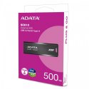 Adata Dysk SSD zewnętrzny SC610 500GB USB3.2A Gen2 czarny