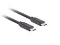 Lanberg Kabel USB-C M/M 3.1 gen 2 1.8M 10GB/S PD100W czarny