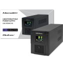 Qoltec Zasilacz awaryjny UPS | Monolith | 1500VA | 900W | LCD | USB