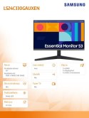 Samsung Monitor 24 cale LS24C330GAUXEN IPS 1920x1080 FHD 16:9 1xHDMI 1xDP 4ms(GT) 100Hz płaski 2 lata d2d