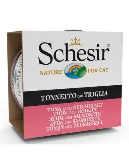 SCHESIR dla kotów Oceanic Adult w Galarecie Tuńczyk z Czerwonym Muletem 85g