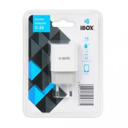 IBOX Ładowarka sieciowa C-35 1 x USB 1A