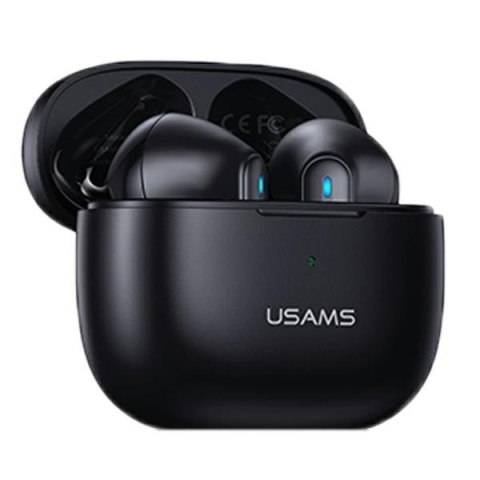 USAMS Słuchawki Bluetooth TWS 5.2 NX10 Series Dual microfon czarne