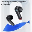 USAMS Słuchawki Bluetooth TWS 5.2 NX10 Series Dual microfon czarne