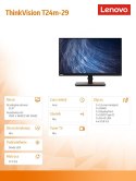 Lenovo Monitor 23.8 ThinkVision T24m-29 63A5GAT6EU