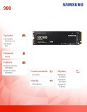 Samsung Dysk SSD 980 250GB Gen3.0x4 NVMeMZ-V8V250BW