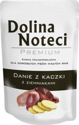 DOLINA NOTECI Premium Danie z Kaczki z ziemniakami - mokra karma dla psów dorosłych małych ras - 100g