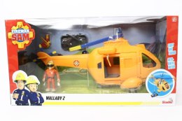 Strażak Sam Helikopter Wallaby II z figurkami Simba
